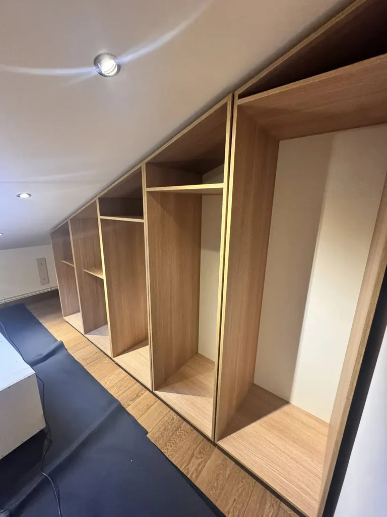 From Sloped Ceiling to Smart Storage - work in progress