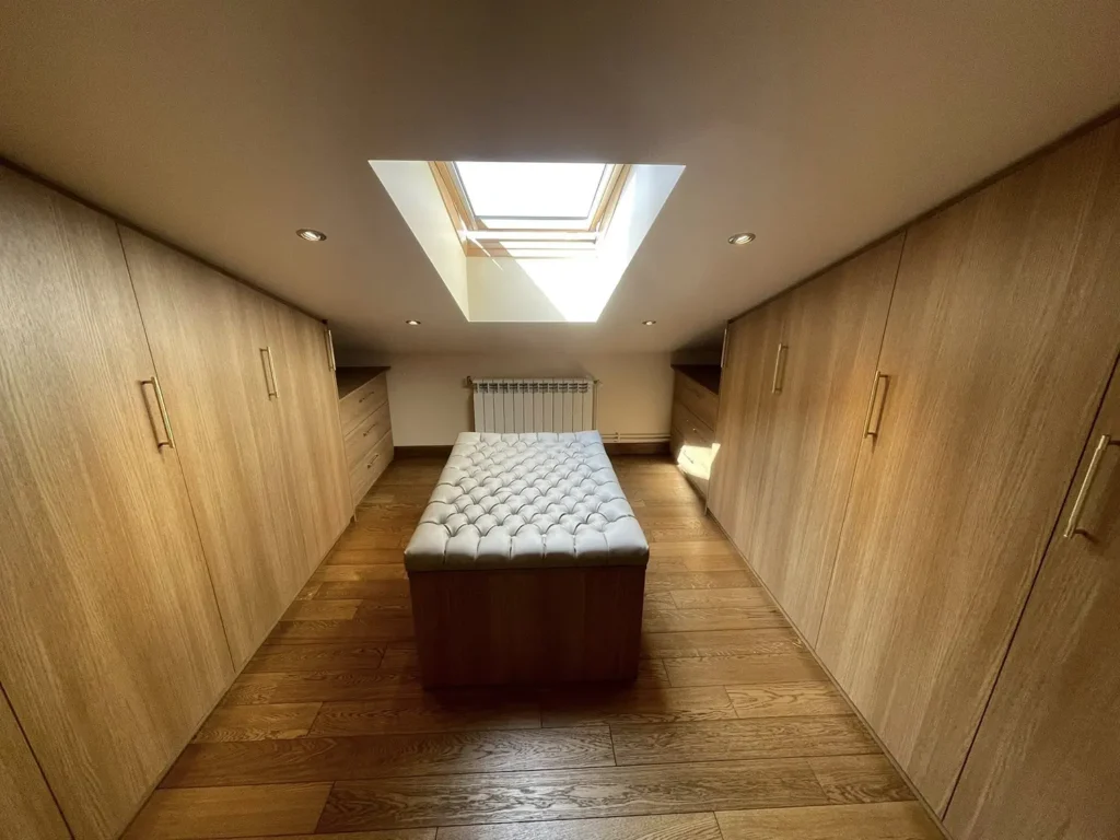 From Sloped Ceiling to Smart Storage - the result