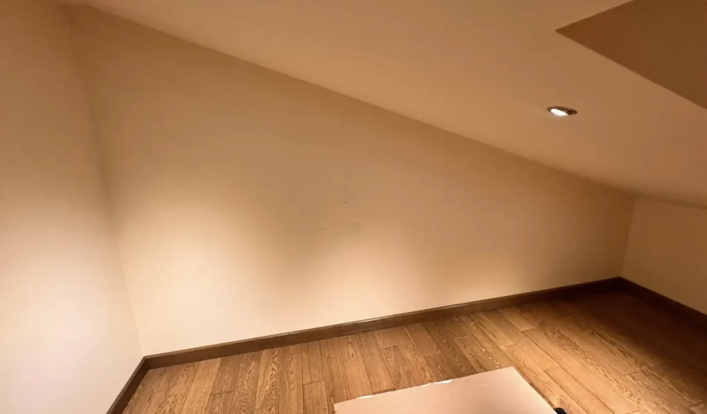 From Sloped Ceiling to Smart Storage - before