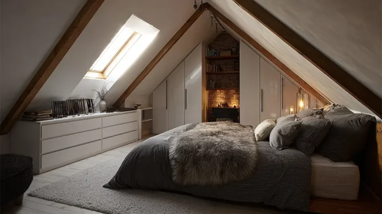 Wardrobe Ideas for Attic Bedrooms