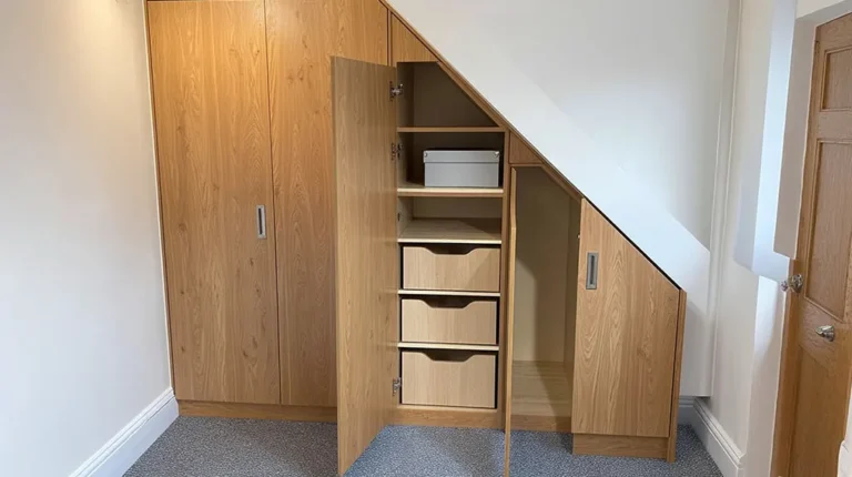 Fitted Wardrobe Under a Sloped Ceiling: A Cork Case Study